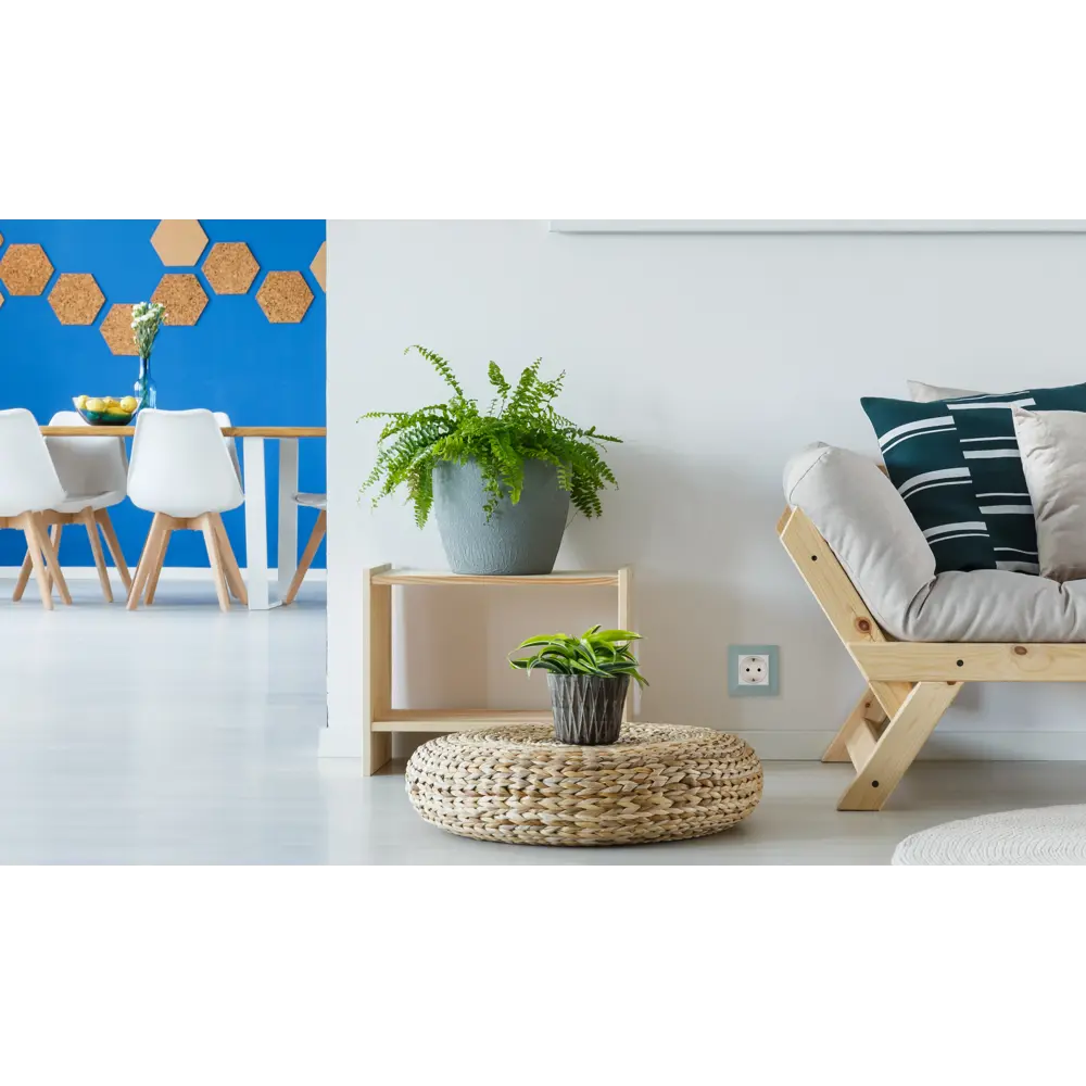 Рамка для розеток и выключателей Legrand Structura 1 пост цвет голубой 82064699 STLM-2189549 - Вид №5