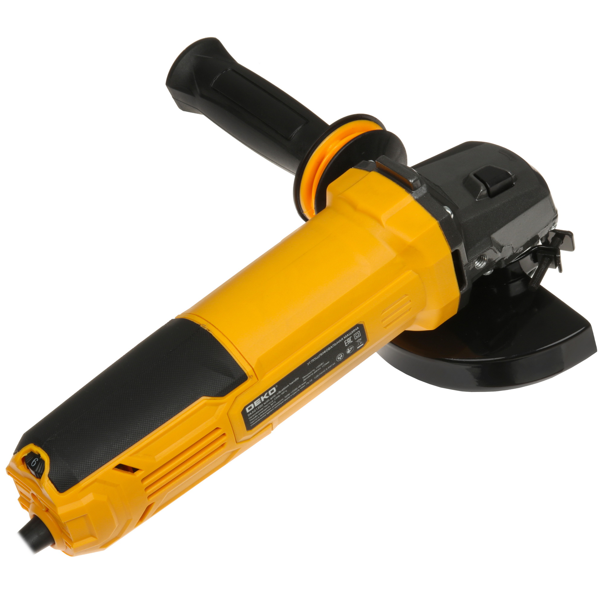Углошлифовальная машина (УШМ) DEKO DKAG1200 5470937 STDN-0142085 - Вид №1