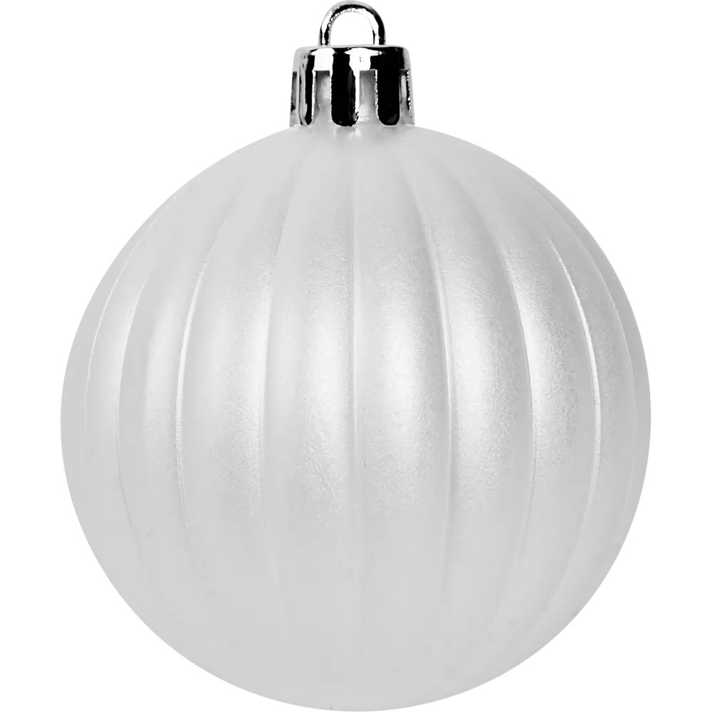 87036328 Набор новогодних шаров Christmas ø5-6 см полистирол цвет белый, зеленый, серебристый 25 шт. STLM-1365365 Santreyd  - Вид №2