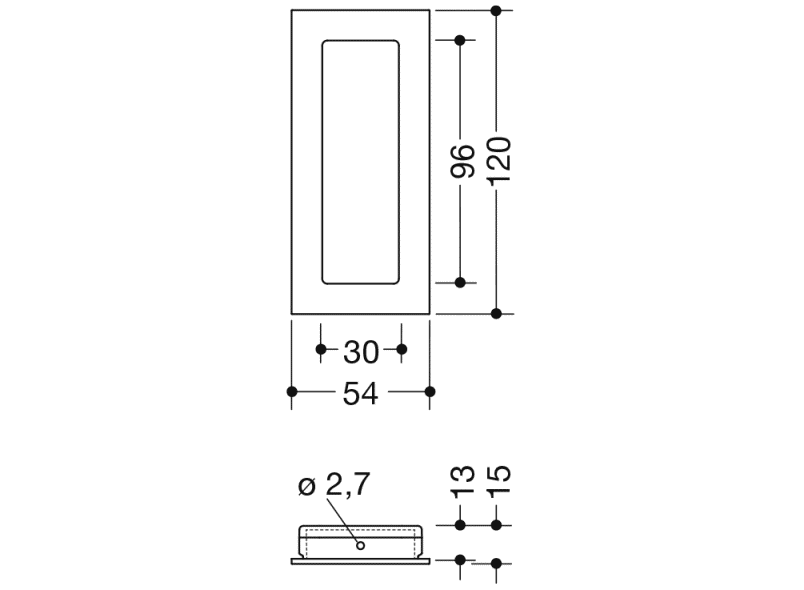544.54B120 впускной кожух HEWI USA Produkte  - Вид №16