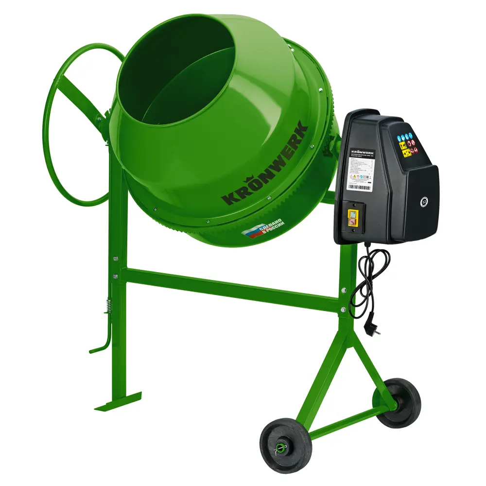 Бетоносмеситель Kronwerk MCN-180 0.7 кВт 180 л STLM-2180091