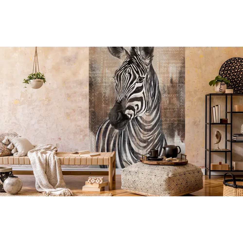 Фотообои Африканский мотив флизелиновые, 200x270 см, L13-253 FBRUSH 3D FLIZART STLM-2090843 - Вид №2