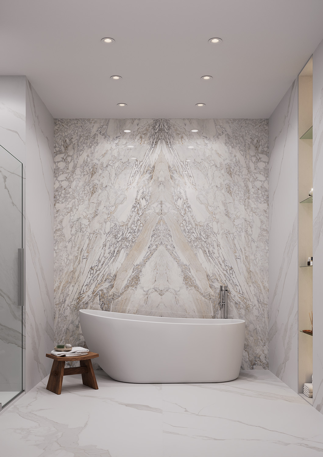 Бесконечная элегантность: керамический слэб STAROSLABS STP-ST189 INCOLOR Double Polished - Вид №2