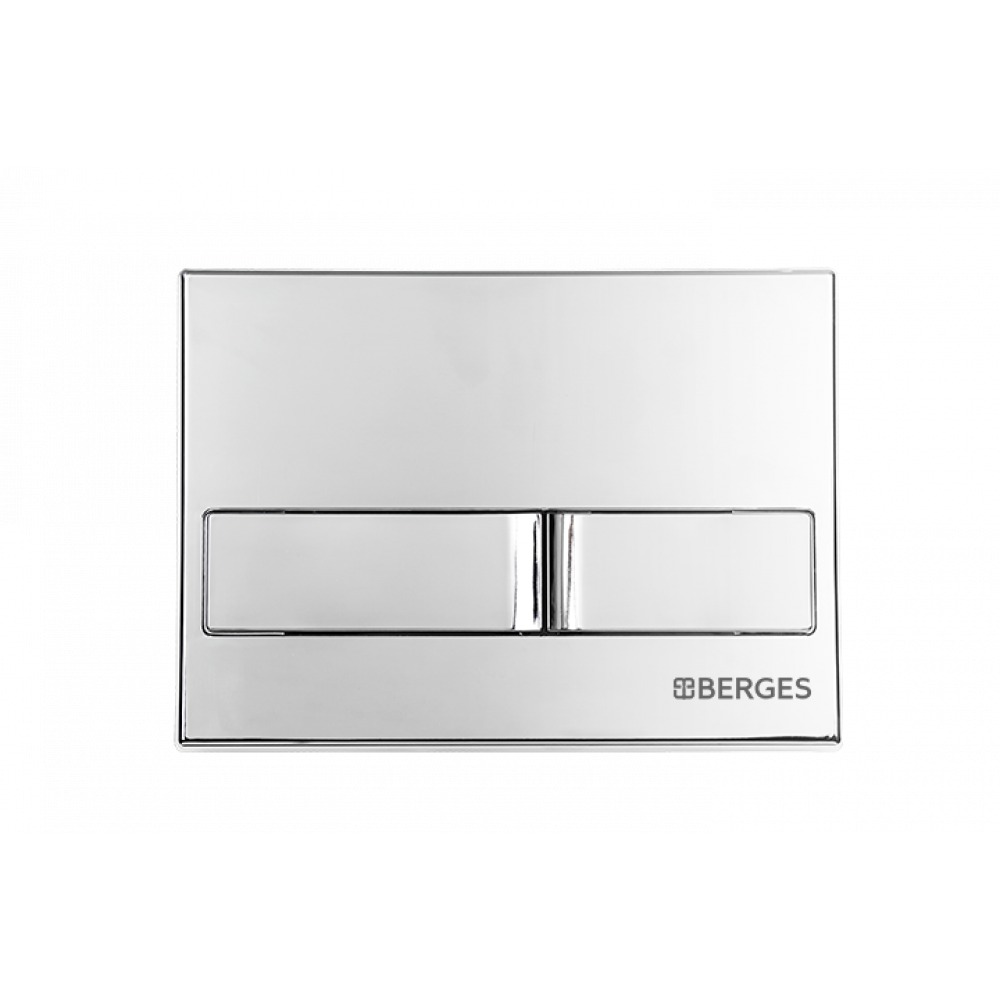 042413 Подвесной унитаз настенный Хромированный BERGES  Турция  - Вид №5
