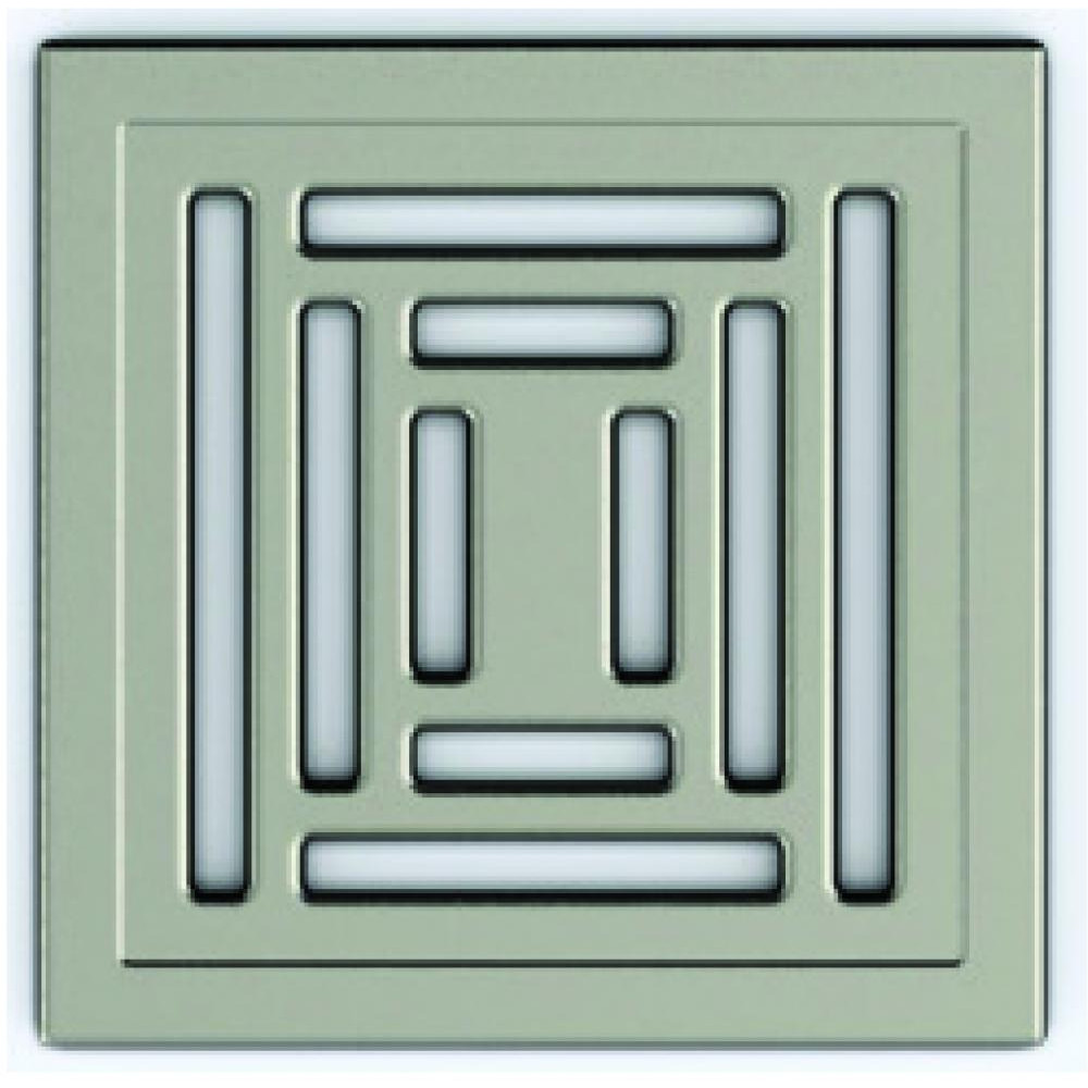 090471 Трап водосток ZENTRUM Uno 100х100  Berges ZENTRUM Uno  - Вид №3