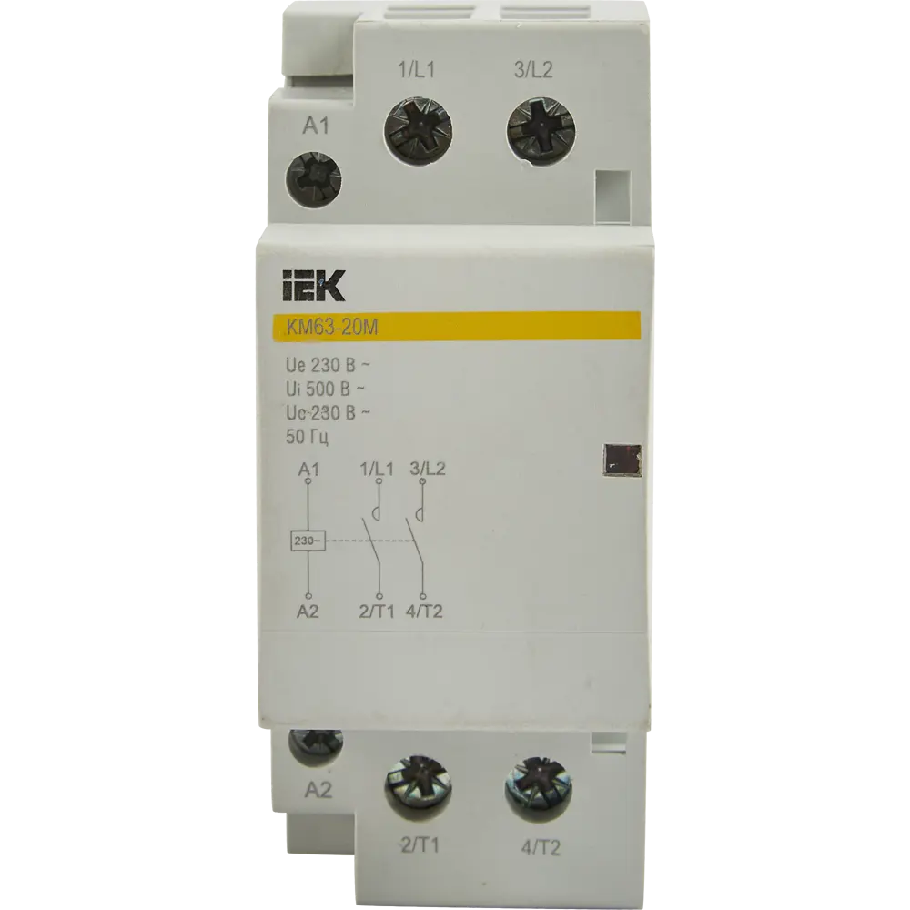 Контактор IEK КМ63-20М для автоматизации силовых цепей 87762190 STLM-1114118 - Вид №1