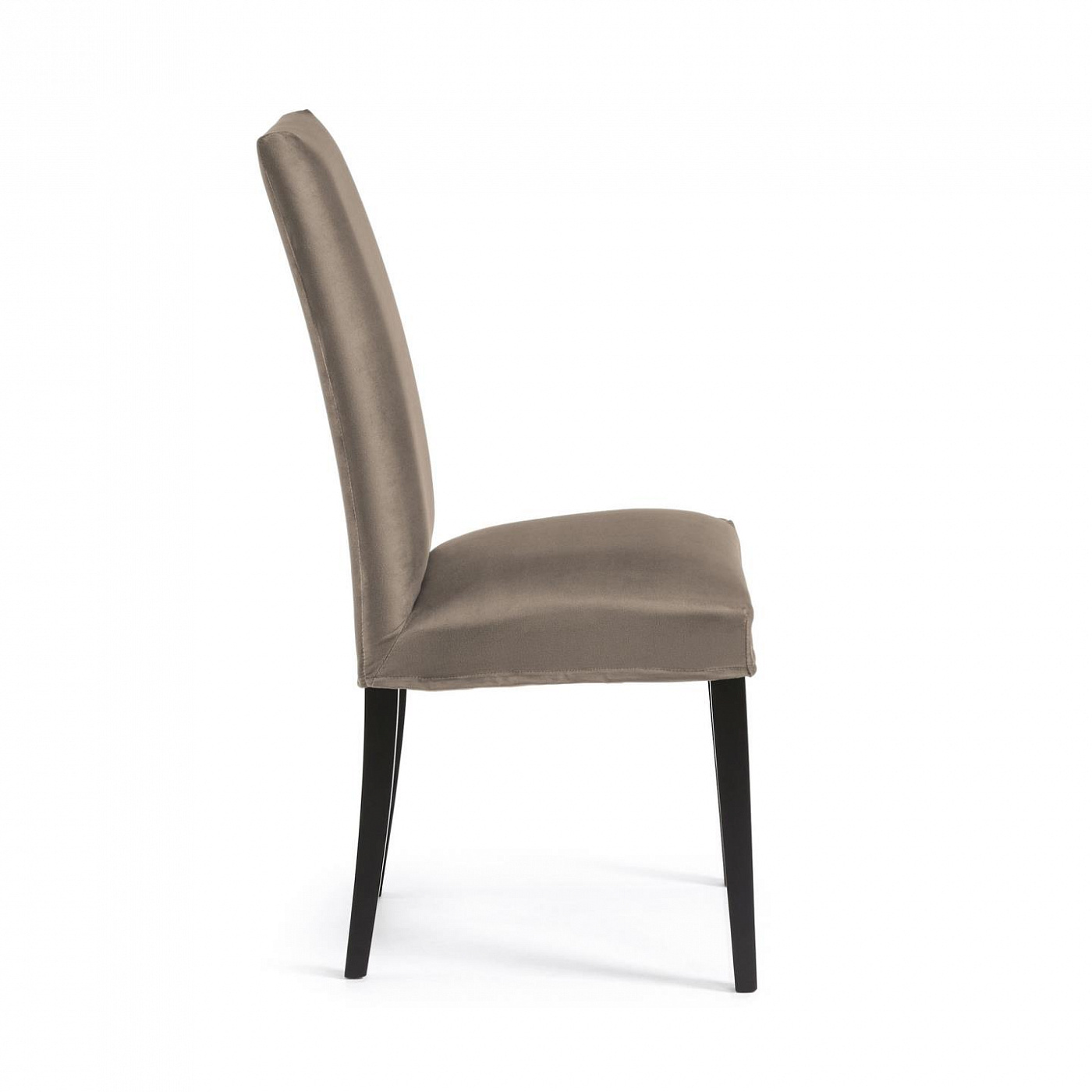 054228 Стул песочный ножки черные La Forma Freia 