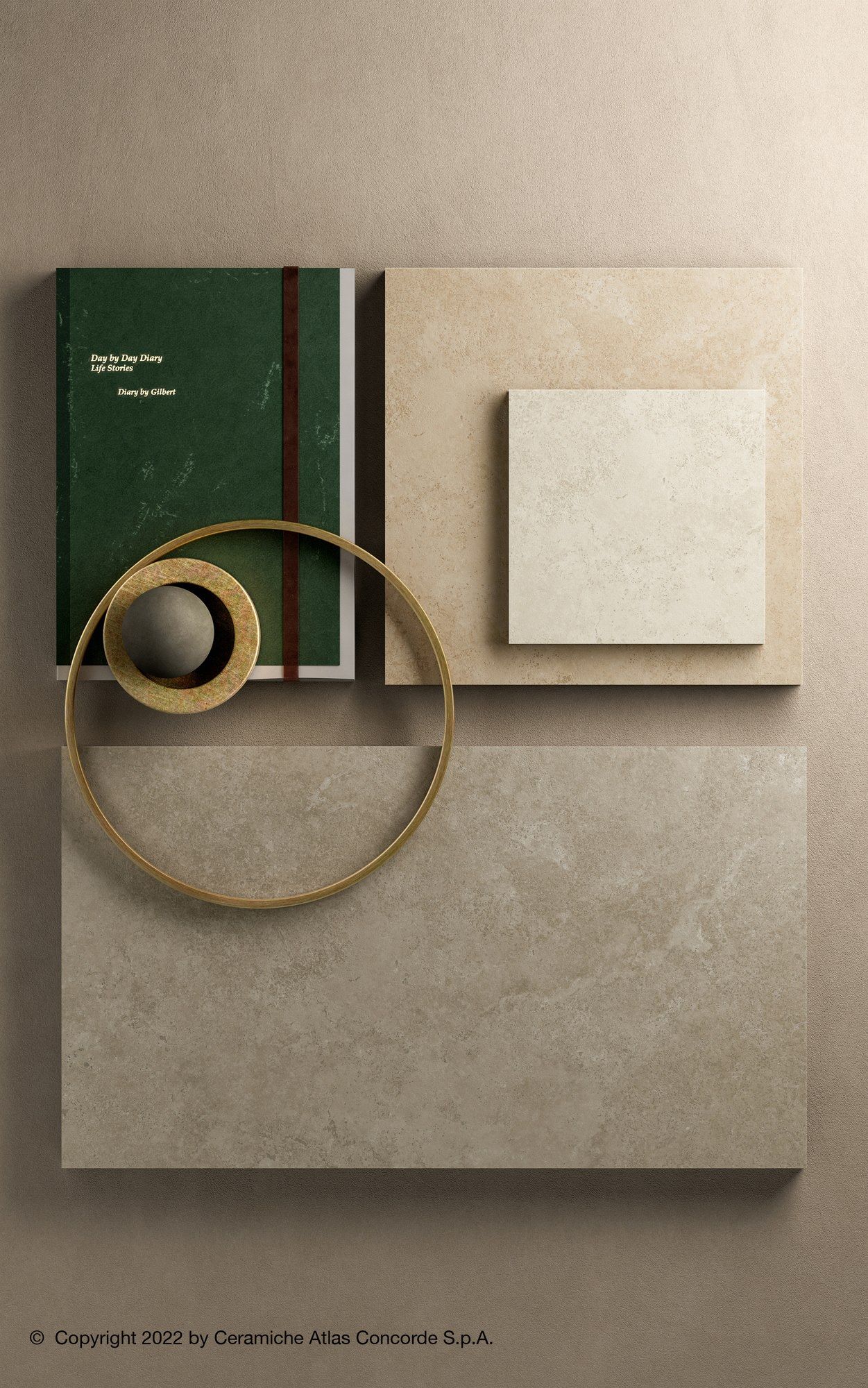 Пол / керамогранит с мраморным эффектом Atlas Concorde Marvel Travertine ARCH-00039068 - Вид №42