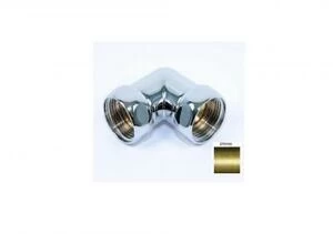 Уголок для полотенцесушителя Aquanet 3/4"-1/2" бронза ( 2 шт.)