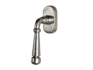 Металлическая оконная ручка