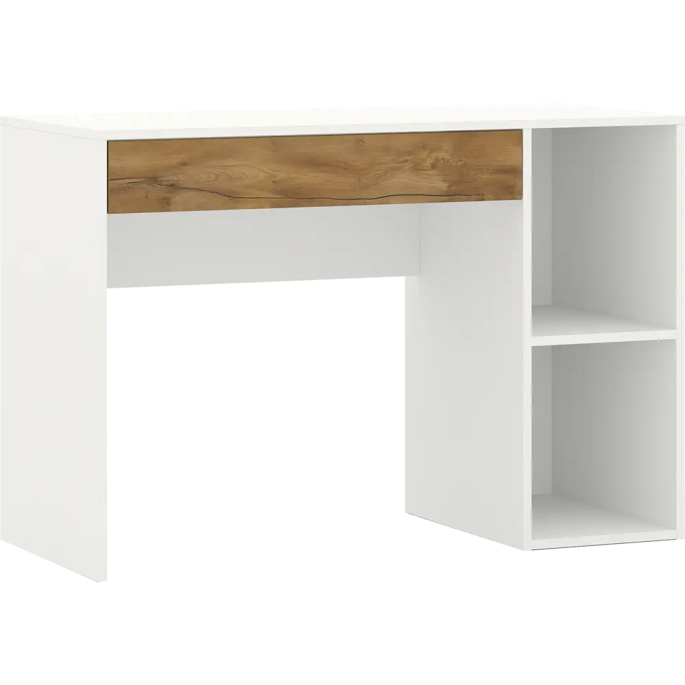 Стол письменный 110x75x50 см ЛДСП цвет белый лед/таксония Santreyd STLM-2173121 - Вид №1