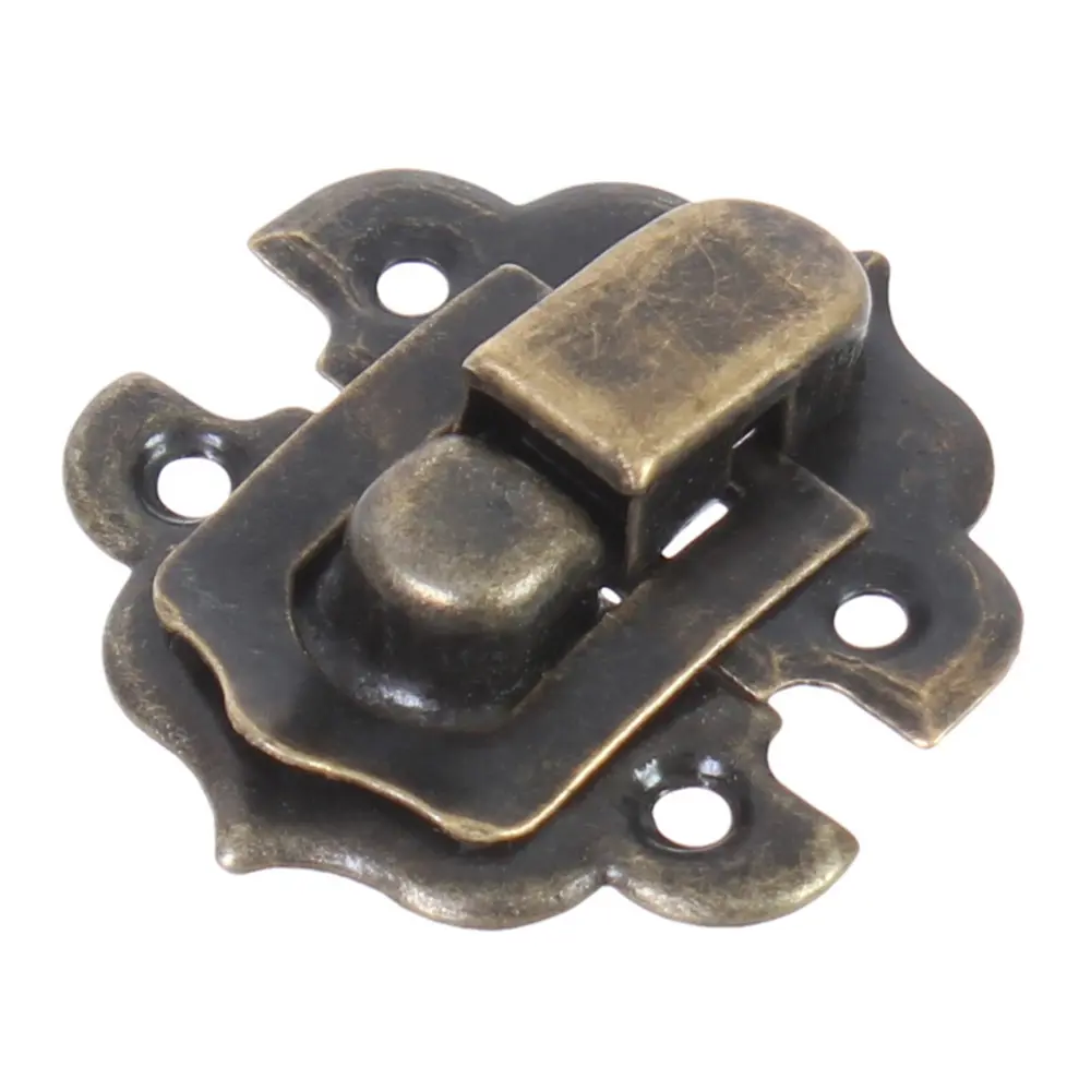 Замок для шкатулок 30х30 мм, цвет бронза ЛЕВША STLM-2086412 - Вид №1