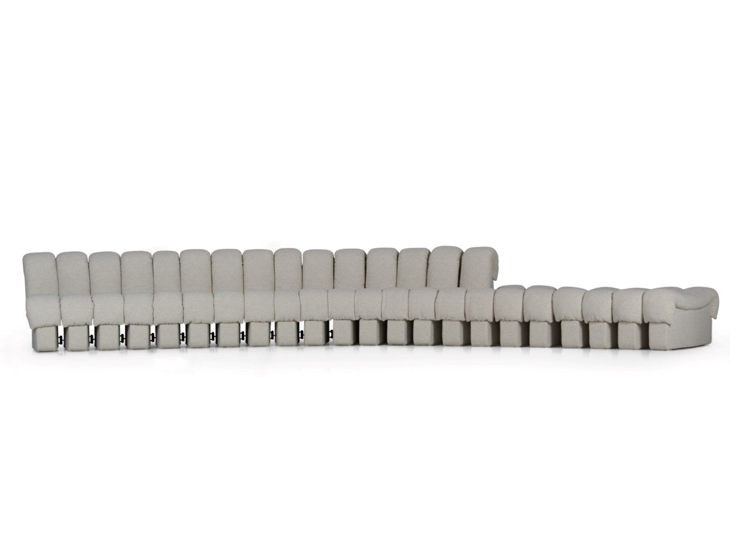 Изогнутый модульный диван de Sede DS-600 ARCH-00127436 - Вид №8