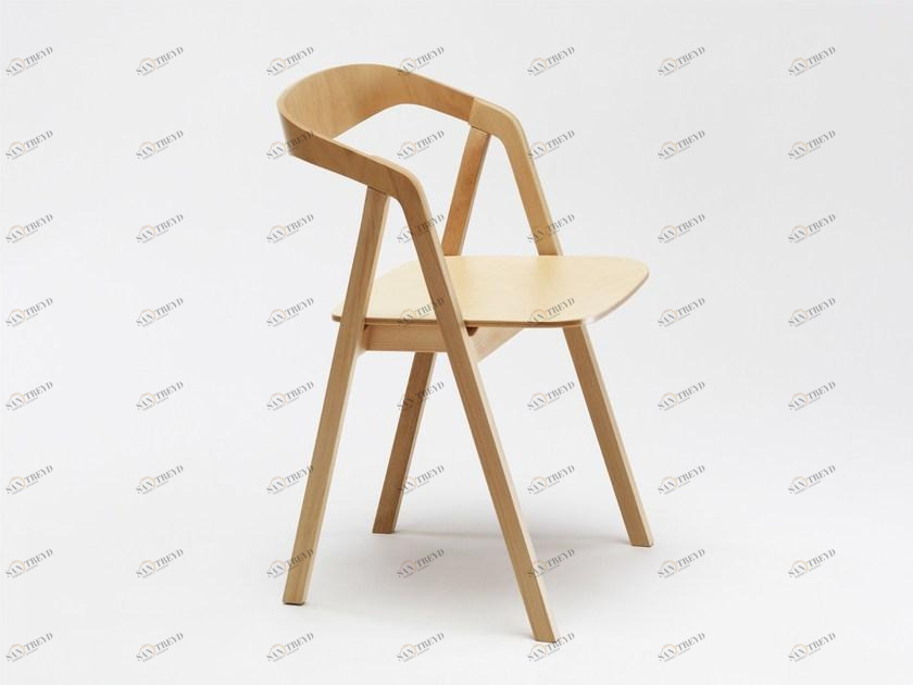 Zilio A&C Штабелируемый стул из бука Sta sun-id-1447602