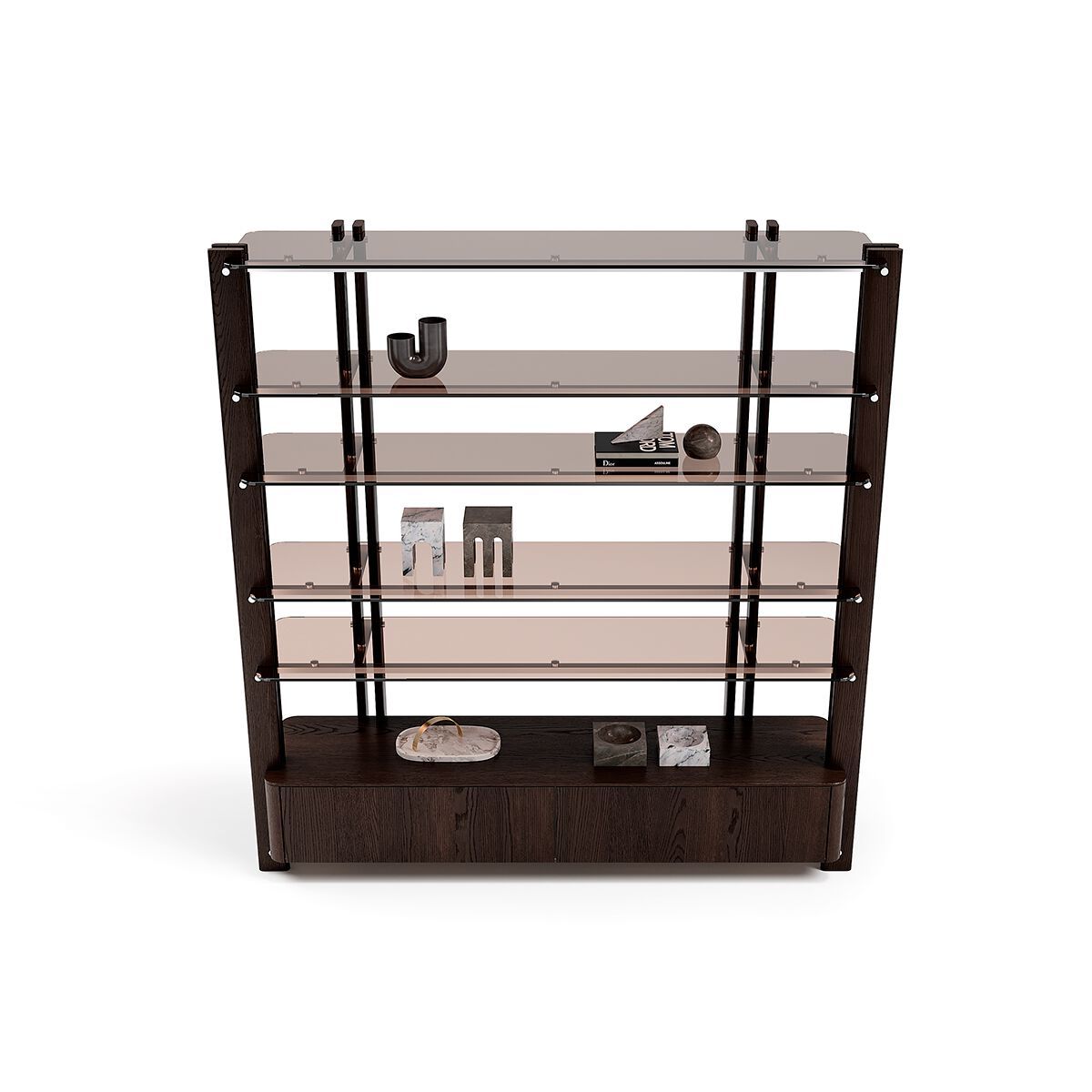 Деревянный двухсторонний книжный шкаф Capital Collection Diesis ARCH-00066794 - Вид №29