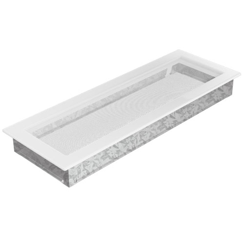 Вентиляционная решетка Kratki 17х49 (белая) 4152 - Вид №1