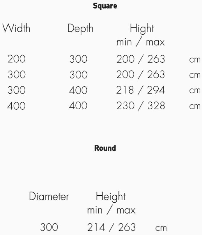 Atmosphera Зонт из алюминия и акрила Ombrelloni sun-id-1468638 - Вид №2