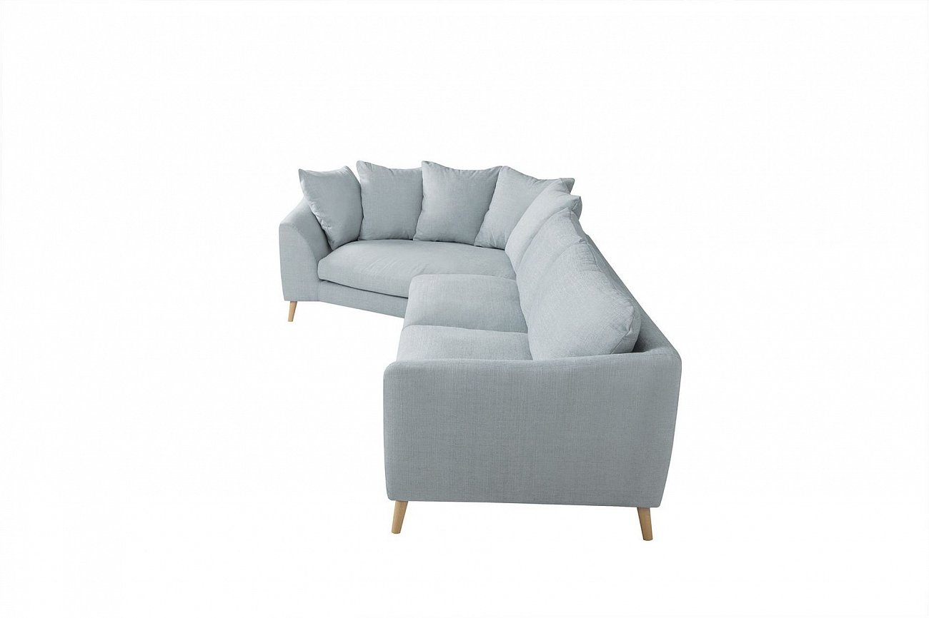 Диван Klara угловой светло-голубой SITS ДИЗАЙНЕРСКИЕ, KLARA 192087 Голубой  - Вид №5