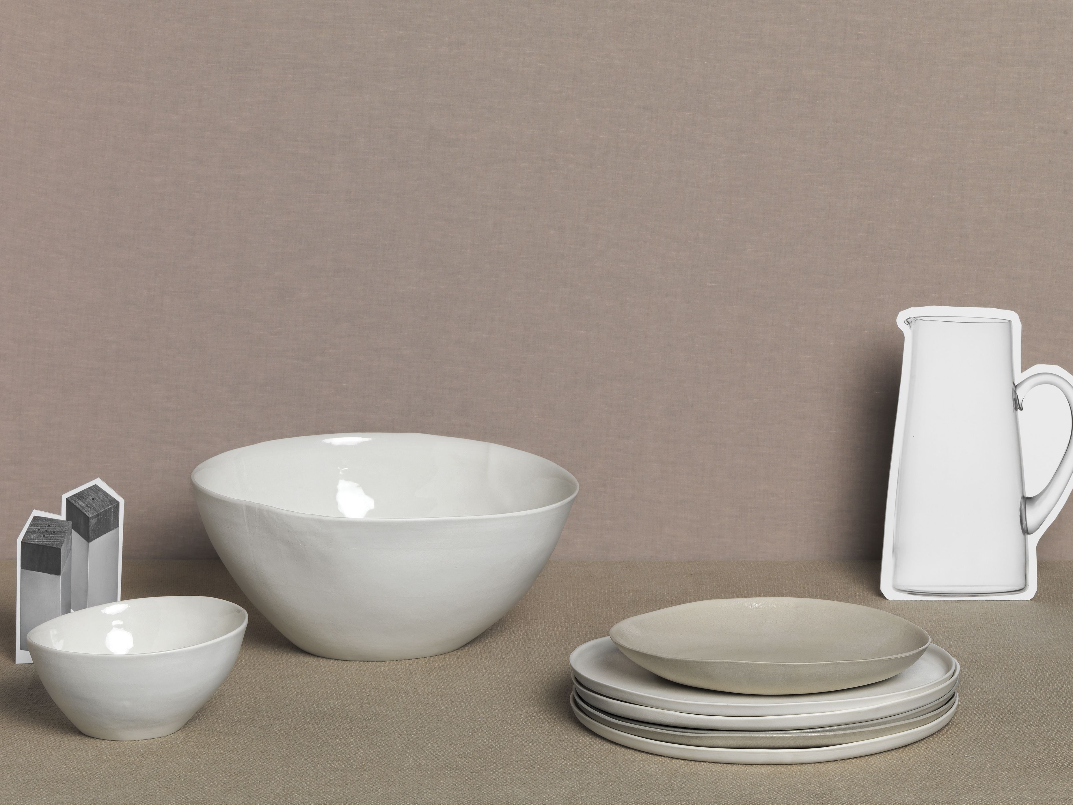 Фарфоровая плоская тарелка Society Limonta ARCH-00094775 - Вид №8