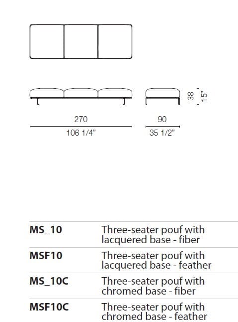 Съемный диван CAPPELLINI Cap Martin Sunset ARCH-00087904 - Вид №30