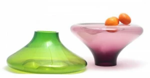 ELOA Ваза для фруктов / ваза из дутого стекла