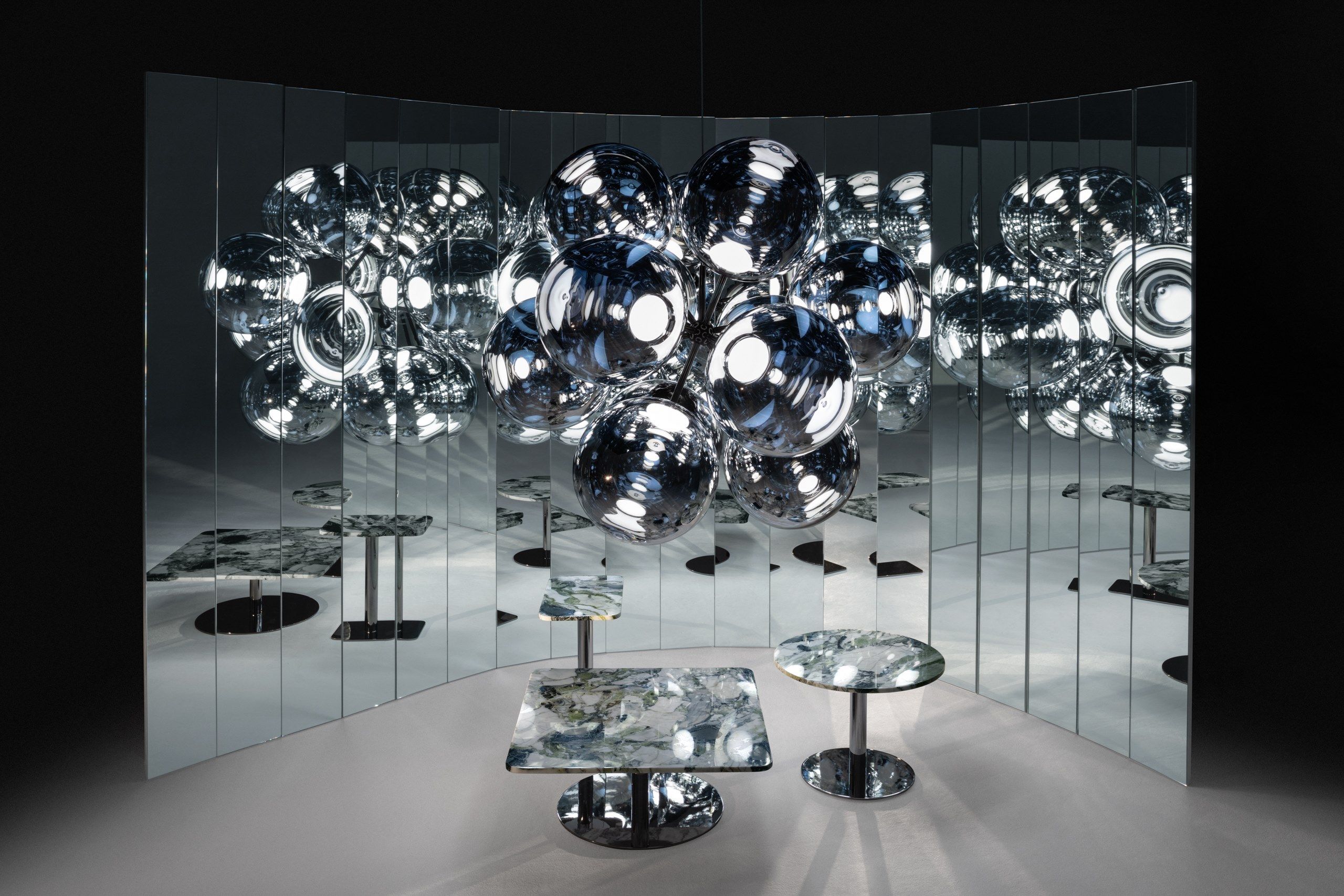 Журнальный столик из стали и стекла Tom Dixon Flash ARCH-00051661 - Вид №5