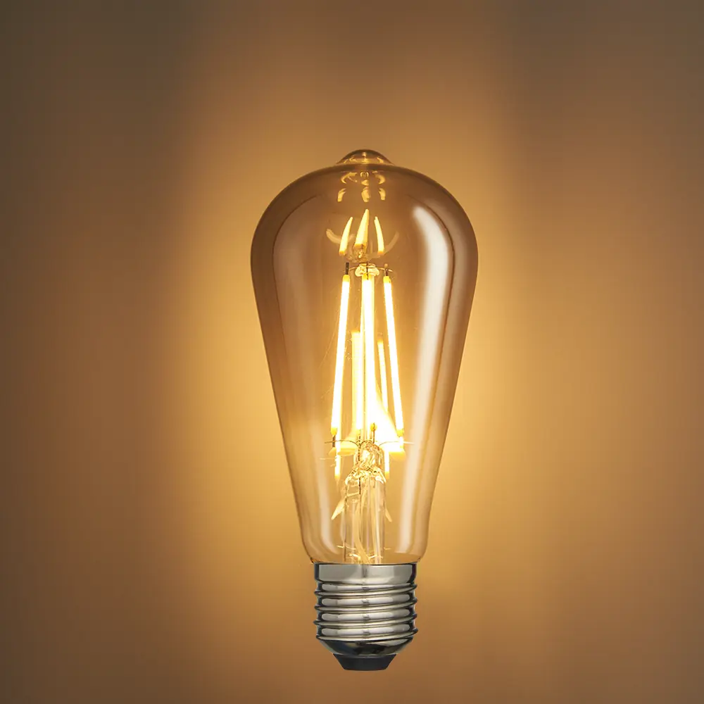 Лампа умная светодиодная Osram Smart Plus E27 220-240 В 6 Вт эдисон тонированная 540 лм, теплый белый свет LEDVANCE STLM-2092828 - Вид №2