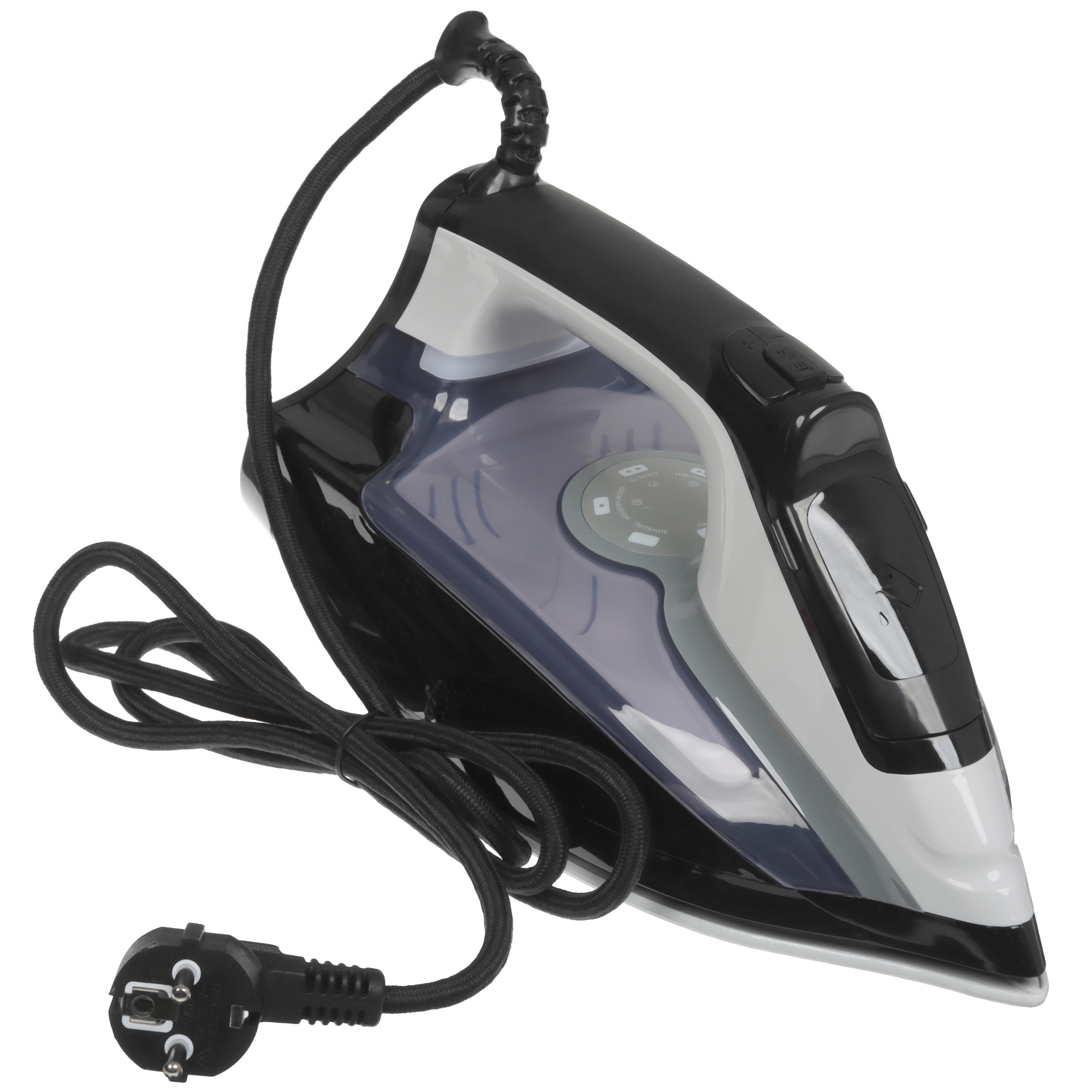 9199133 Утюг DEXP DI-2430T черный STDN-0051009 - Вид №5