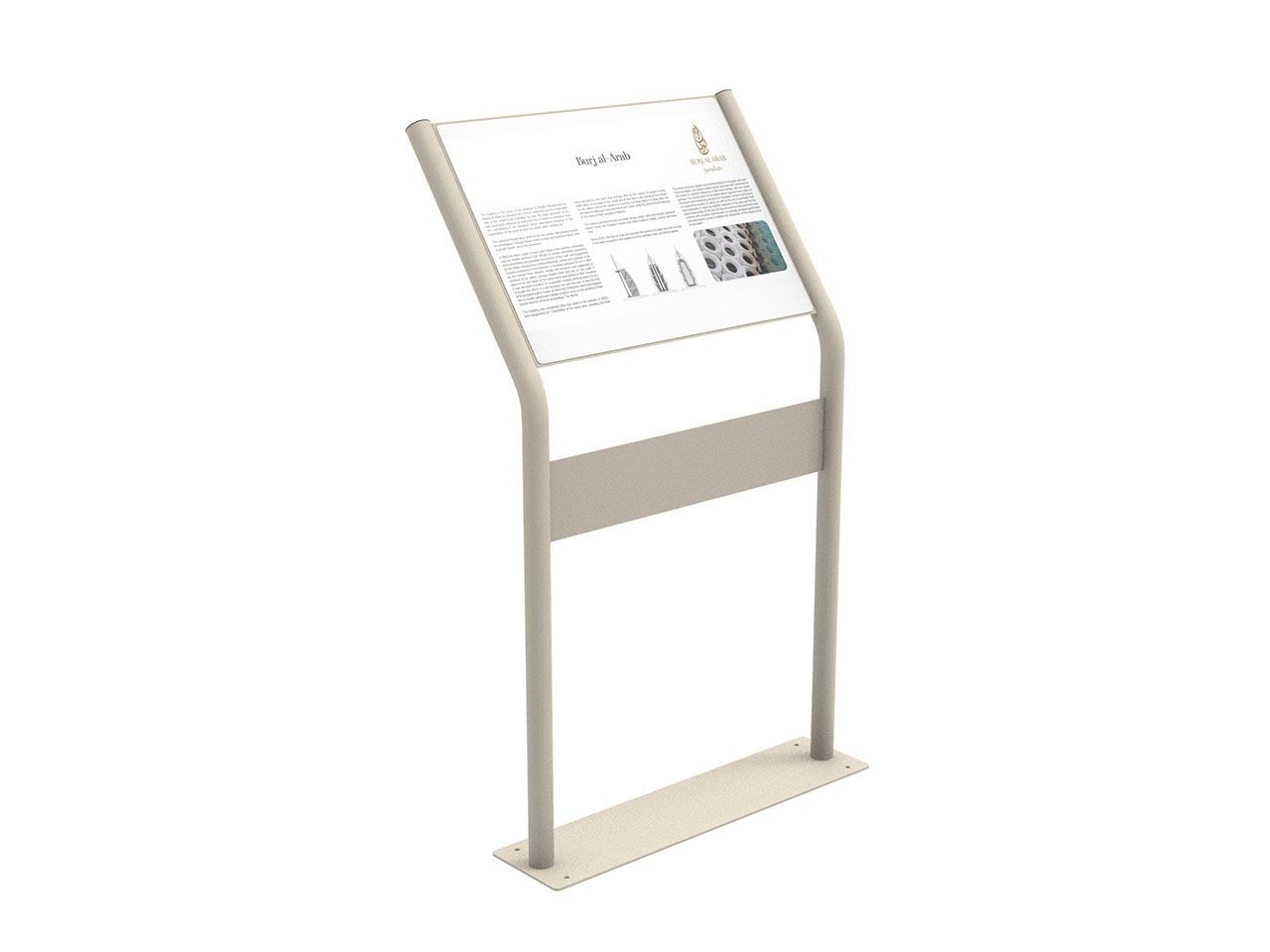 Оцинкованная сталь общественное пространство пюпитр Lazzari FERRARA ARCH-00132169