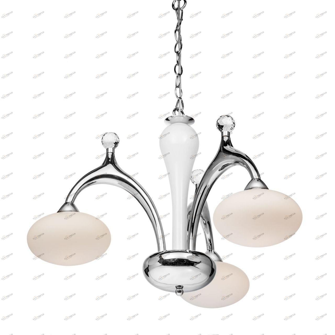 Подвесная люстра Silver Light Premium 702.54.3 SILVER LIGHT PREMIUM 186007 Белый