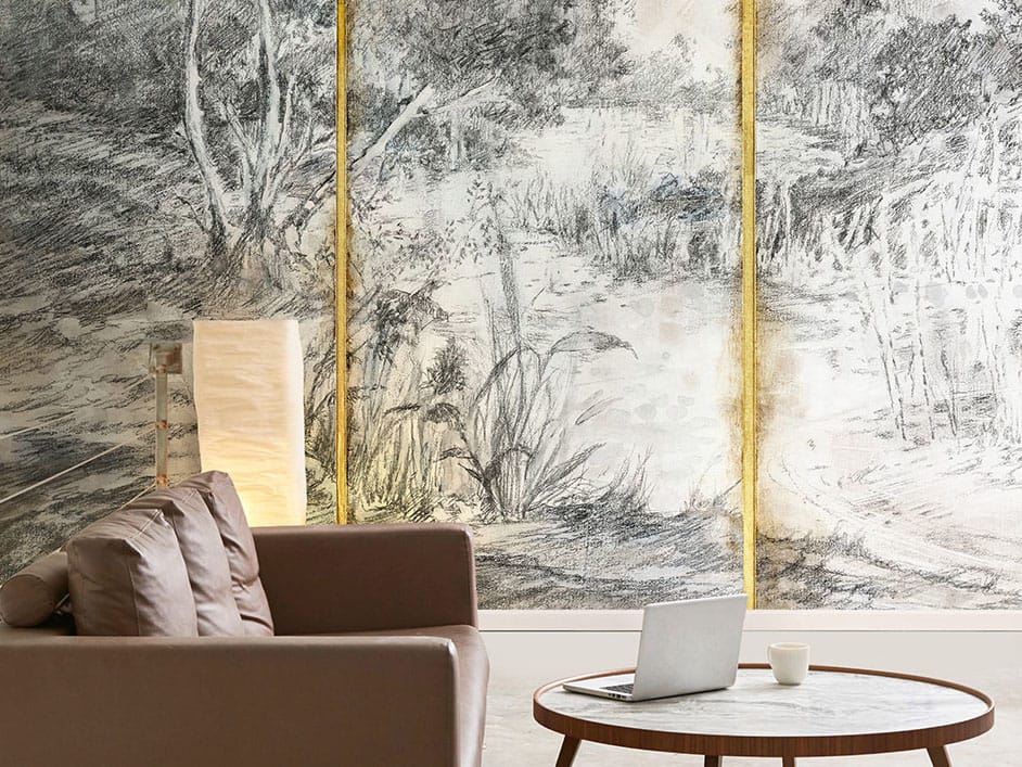 Восточные обои ПВХ бесплатно, экологически чистые, моющиеся WallPepper VUE SOLITAIRE ARCH-00044542