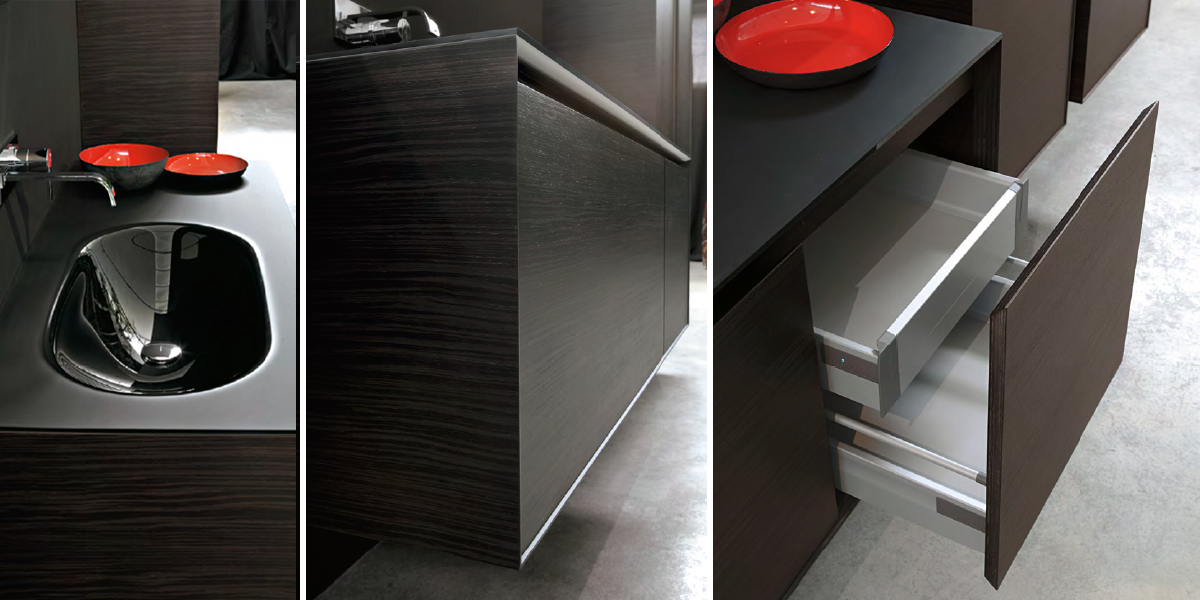 Комплект мебели №42 220 см Antonio Lupi PANTA REI Antoniolupi 42PANTAREI - Вид №1