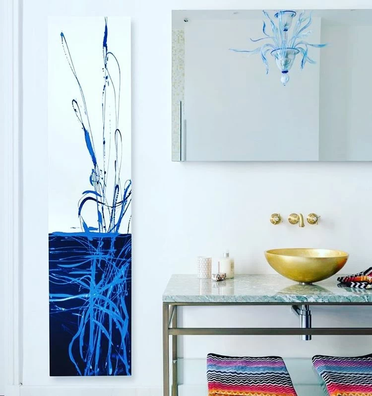 Электрический радиатор 220 x 60 cm Dune bleu Cinier  1400 Вт sun-id-1218105 - Вид №1