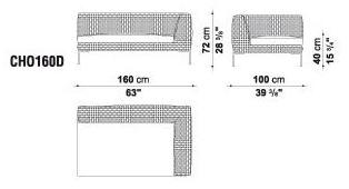 B&B Italia Outdoor Угловой диван из полипропилена Charles outdoor sun-id-1376087 - Вид №5