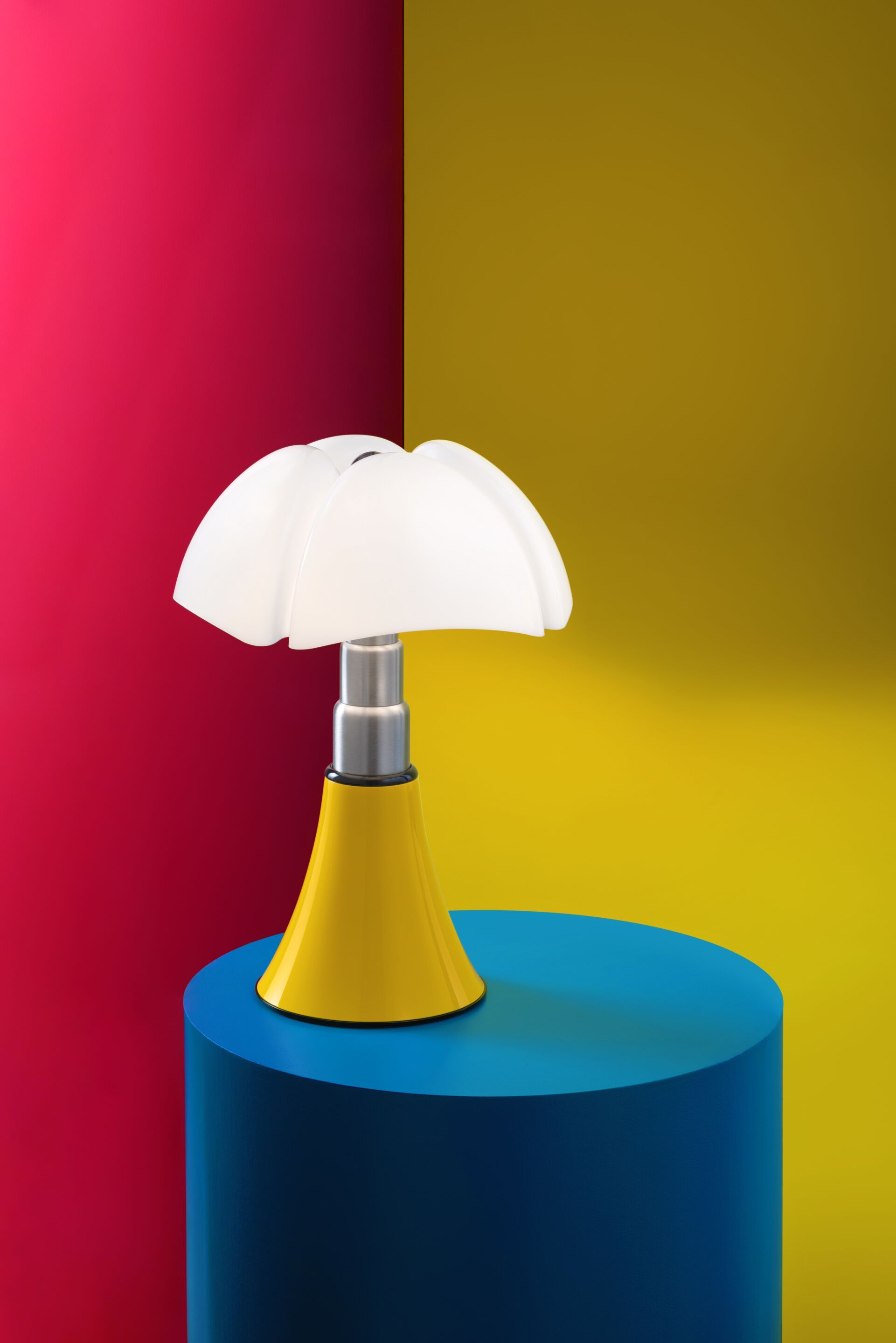 Настольная лампа из нержавеющей стали с метакрилатным абажуром In Stock Martinelli Luce ARCH-00118541 - Вид №4