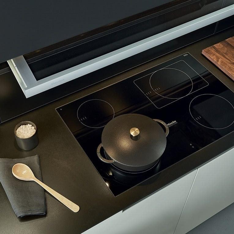 Poliform Кухня из стали и дерева с полуостровом sun-id-1424834 - Вид №35