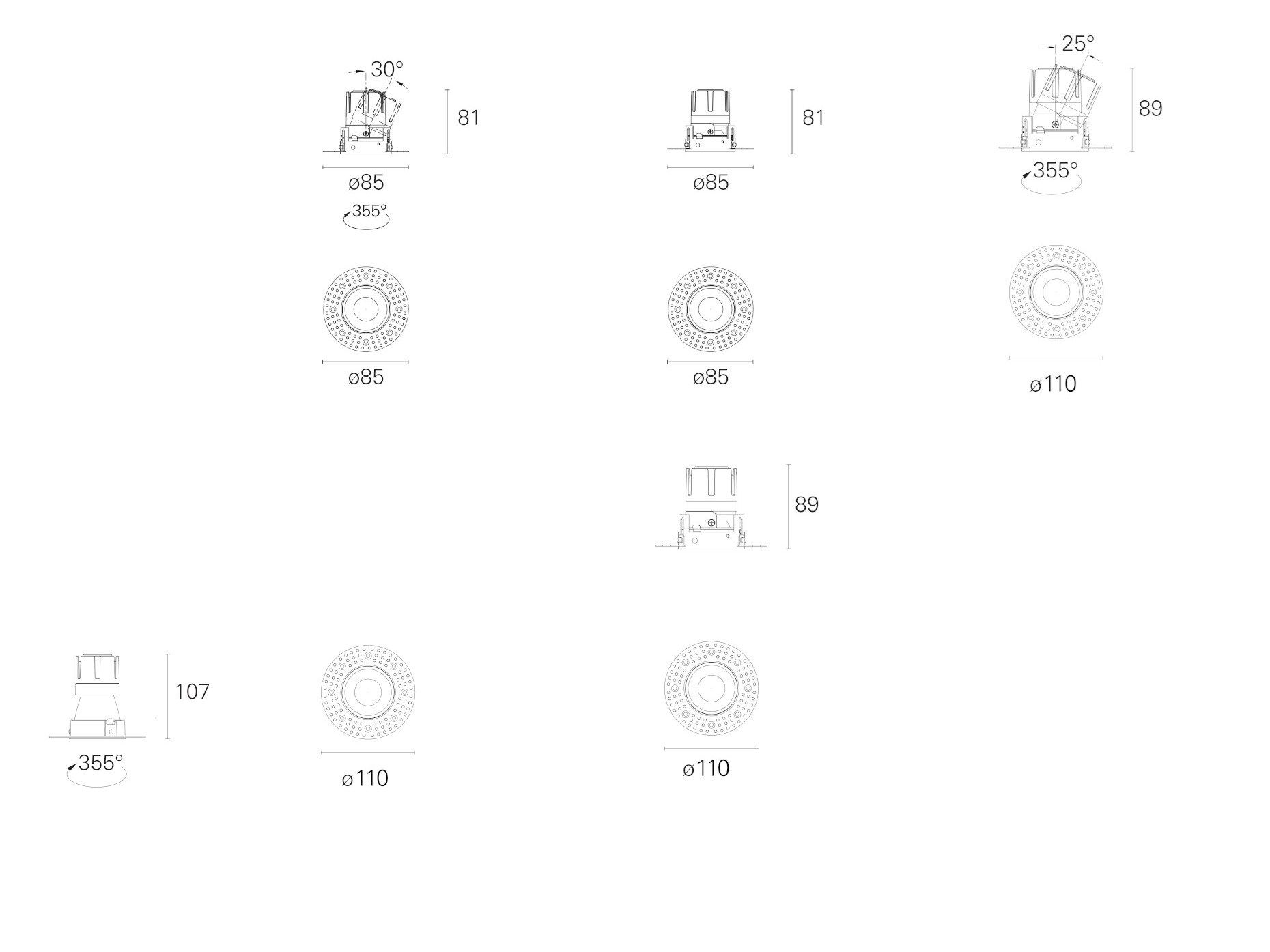 Круглый светодиодный светильник PAN Nemo ARCH-00075656 - Вид №8