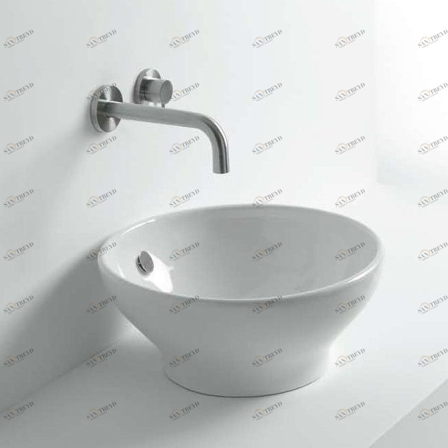 41724 Накладная раковина на столешницу  овальная Santreyd 