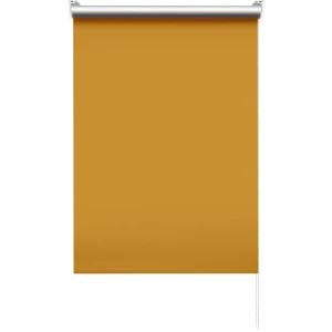 Штора рулонная Blackout 60x175 см жёлтая