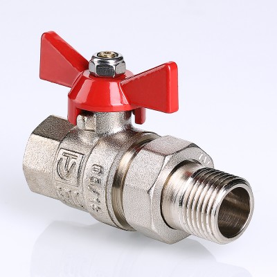 VT.227.N.04 Кран шаровой VALTEC BASE с полусгоном Valtec 1/2"  - Вид №1