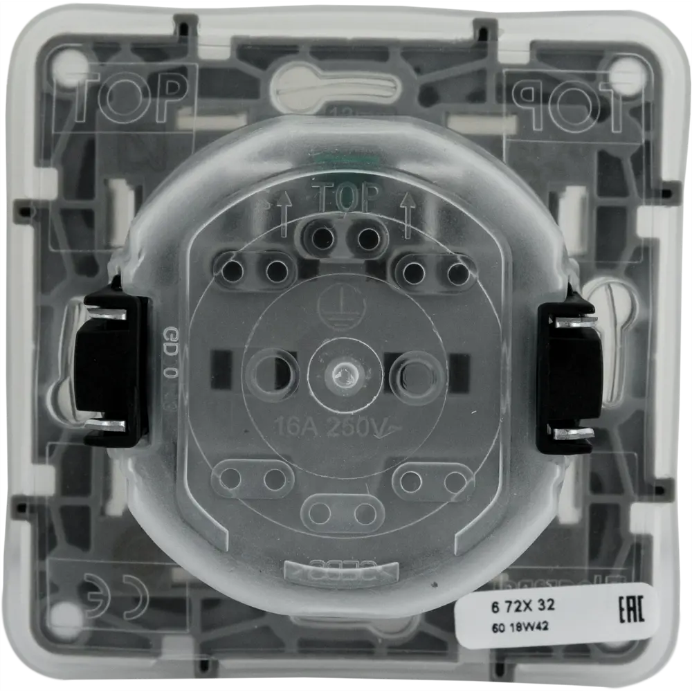 Розетка влагозащищенная Legrand Etika с заземлением IP44 82153420 STLM-0020573 - Вид №2