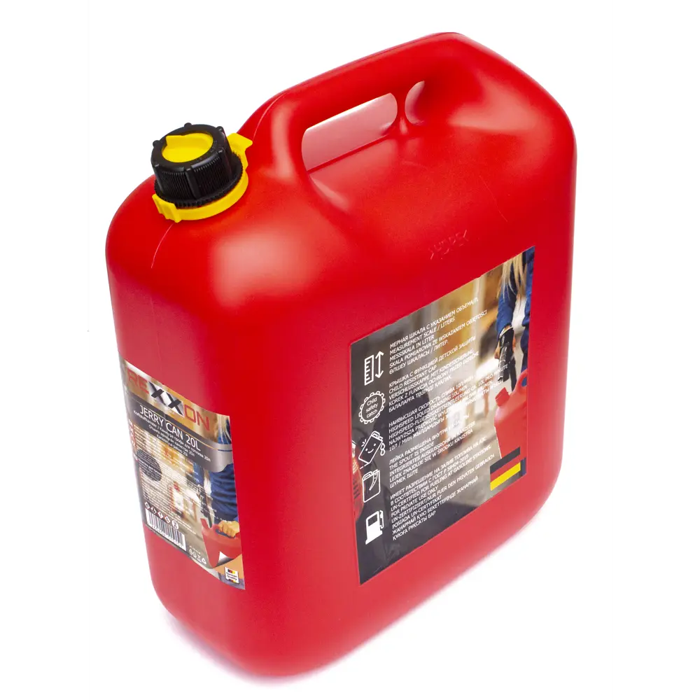 Канистра Rexxon для топлива 20 л, со шкалой и лейкой внутри STLM-2062705 - Вид №5