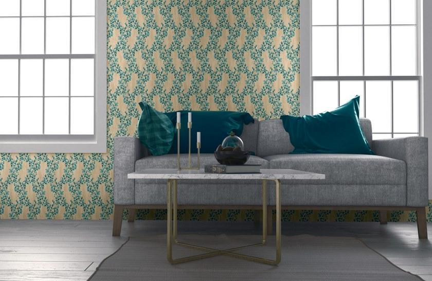 NANNI GIANCARLO & C. Виниловые обои с цветочными мотивами Carte da parati 92107 - Вид №7