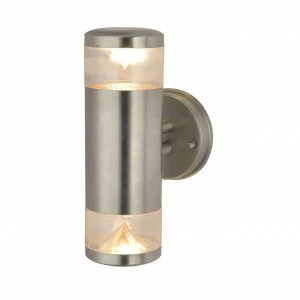 Уличный настенный светильник Arte Lamp Intrigo A8161AL-2SS ARTE LAMP INTRIGO 111639 Серебро