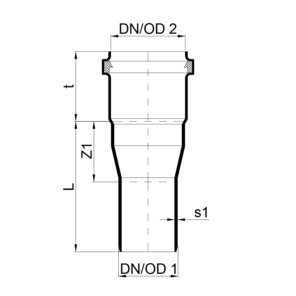 01786 Переходы Tece  - Вид №1