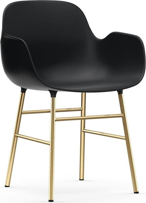 1400914 Кресло Brass Black Normann Copenhagen Form