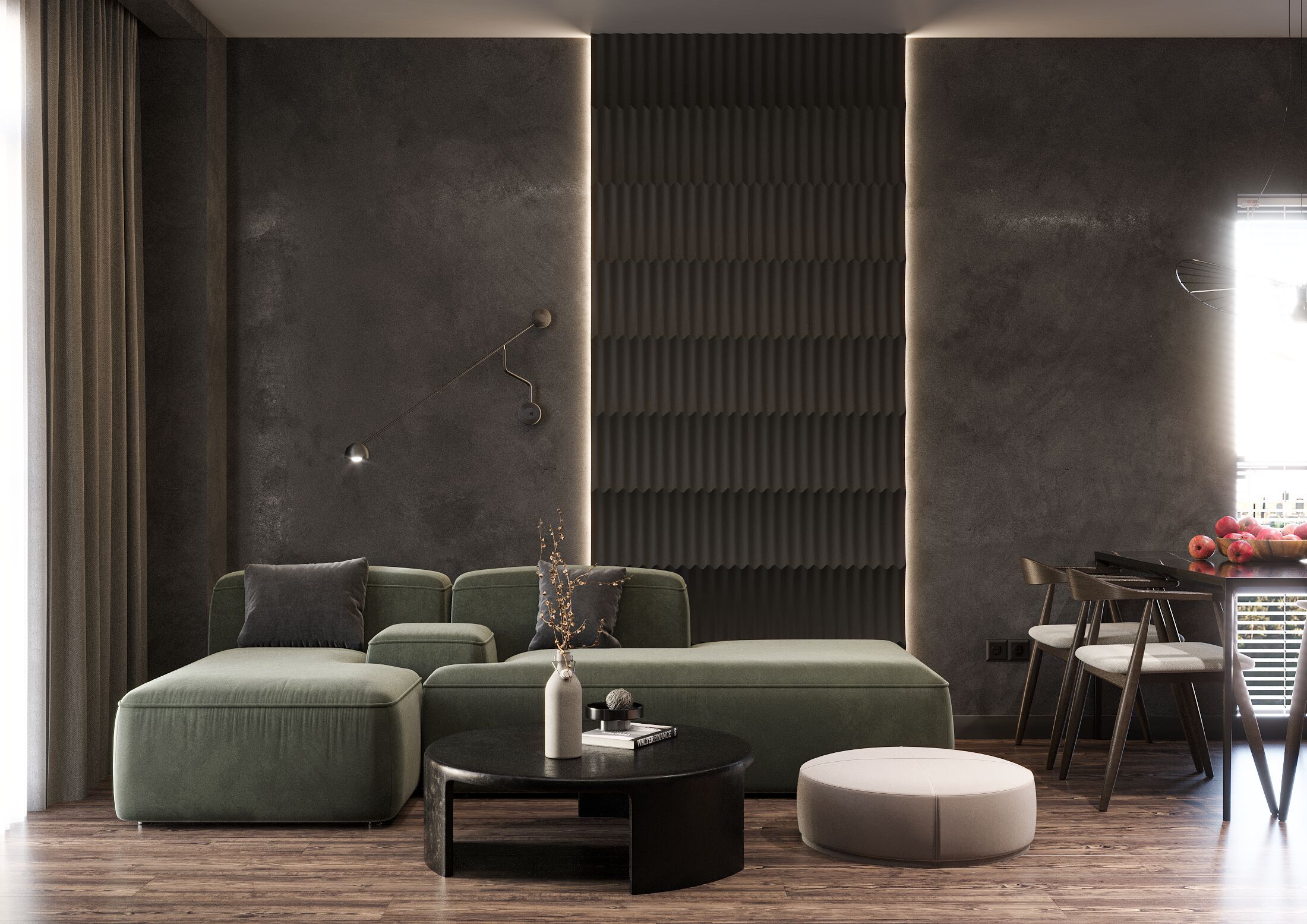 Трехмерное гипсовое покрытие WallDeco M-Modern ARCH-00085173 - Вид №1