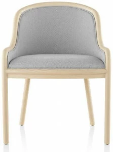 Herman Miller Стул с обивкой и подлокотниками Landmark