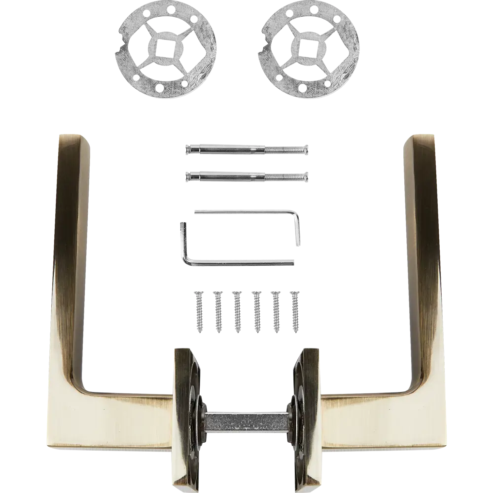 Дверные ручки Fuaro Optima для межкомнатных дверей в бронзовом исполнении 85202866 STLM-0059827 - Вид №1