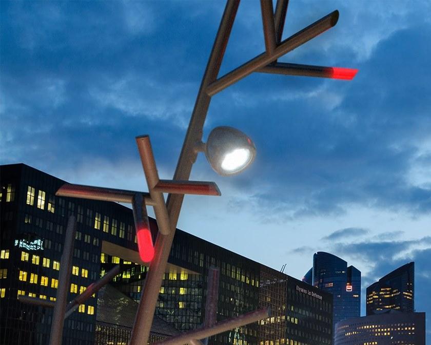 GHM-ECLATEC Металлический уличный фонарь sun-id-1393004 - Вид №2